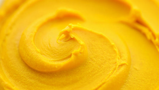 Golden clay swirl - Multani Mitti for removing dark spots and hyperpigmentation naturally