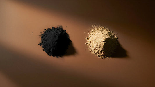 Multani Mitti Fuller's Earth versus charcoal clay mask detoxification comparison
